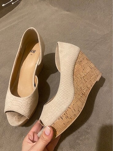 36 Beden H&M dolgu topuk