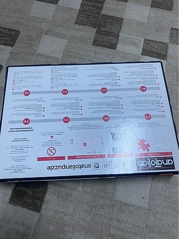 Beden Renk Anatolian puzzle yapboz
