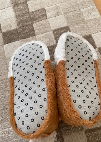 Kahverengi Ev Terliği panduf - Görsel 3