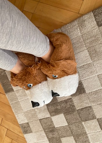 Kahverengi Ev Terliği panduf - Görsel 6