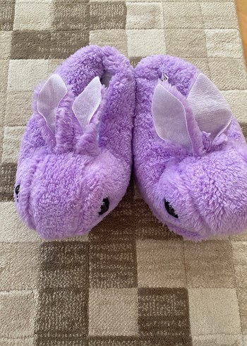 Mor Örgü Kadın Ev Terliği panduf - Görsel 5