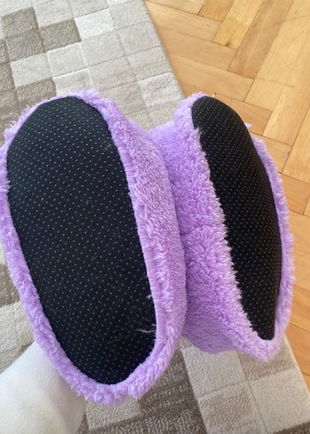 Mor Örgü Kadın Ev Terliği panduf - Görsel 8