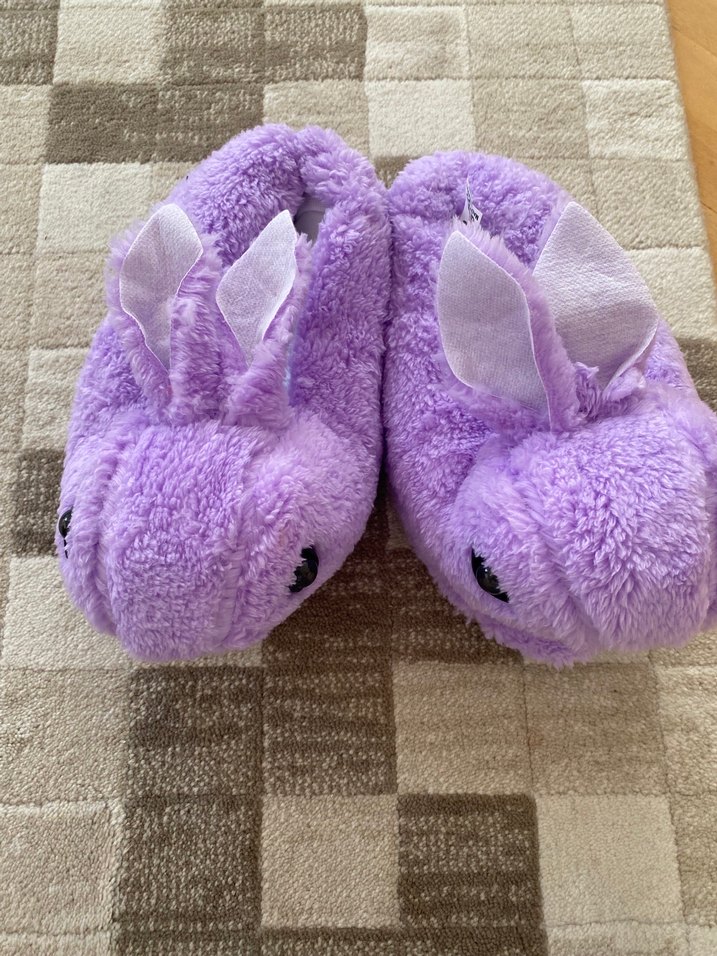 Mor Örgü Kadın Ev Terliği panduf - Görsel 5