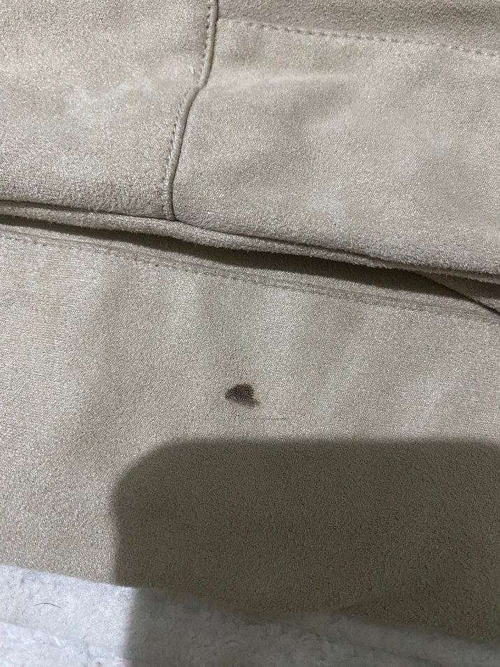 Bej Süet Kadın Pantolon Midi Boy - Görsel 4