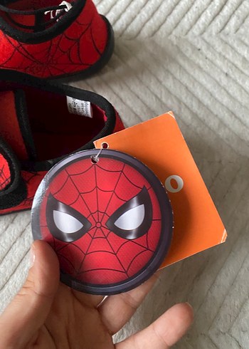 Kırmızı Spiderman Erkek Çocuk Ev Terliği - Görsel 3
