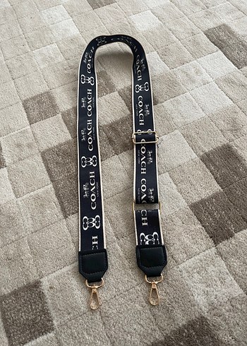 Diğer Coach Siyah Monogram Omuz Askisi