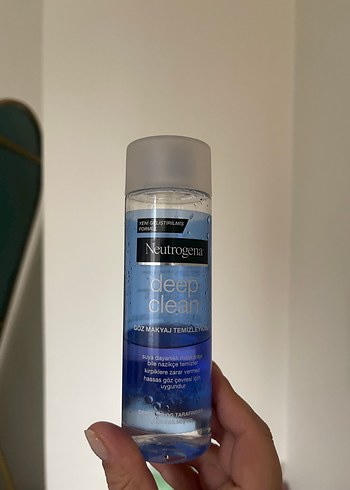 Neutrogena Deep Clean Goz Makyaj Temizleyici