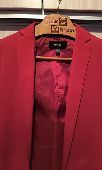 xs Beden #mango #kırmızı #ceket