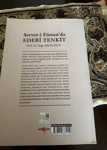 Servet-i Fünun'da Edebi Tenkit Kitabı - Görsel 2