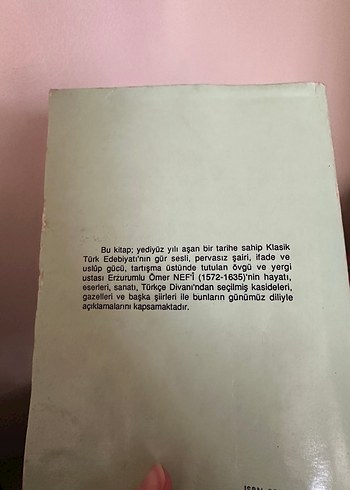 Nef'i Divan'ından Seçmeler - Türk Klasikleri - Görsel 2