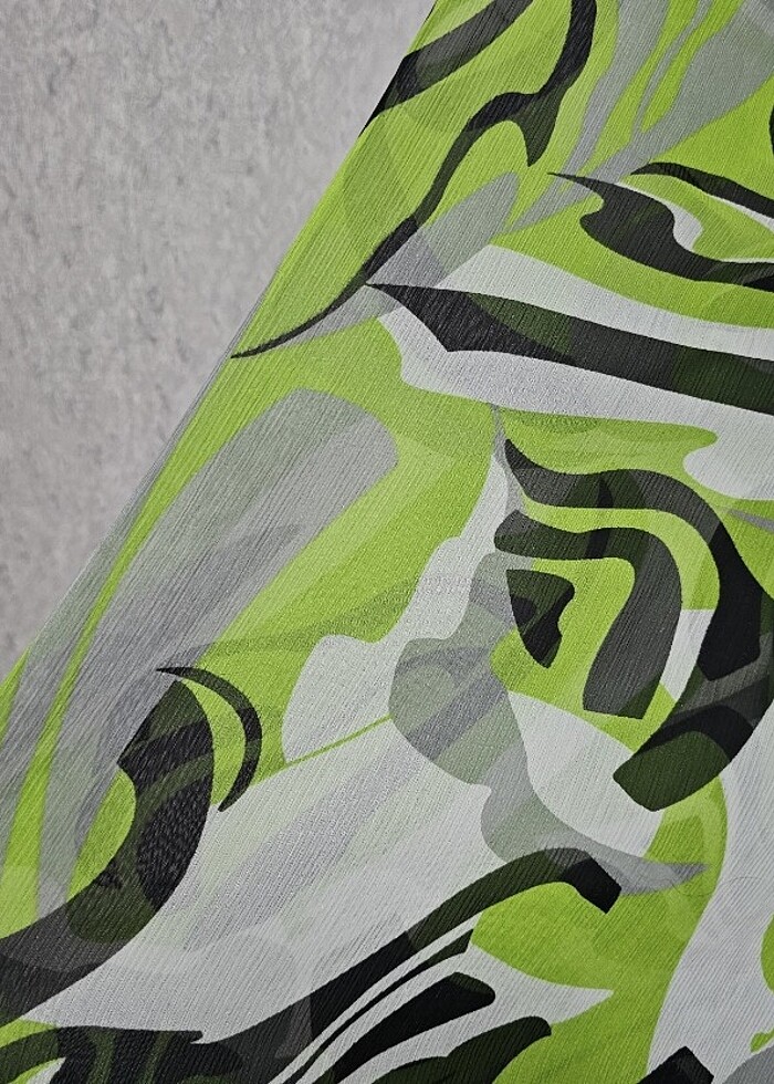 DESENLİ ŞİFON KUMAŞ - Görsel 2