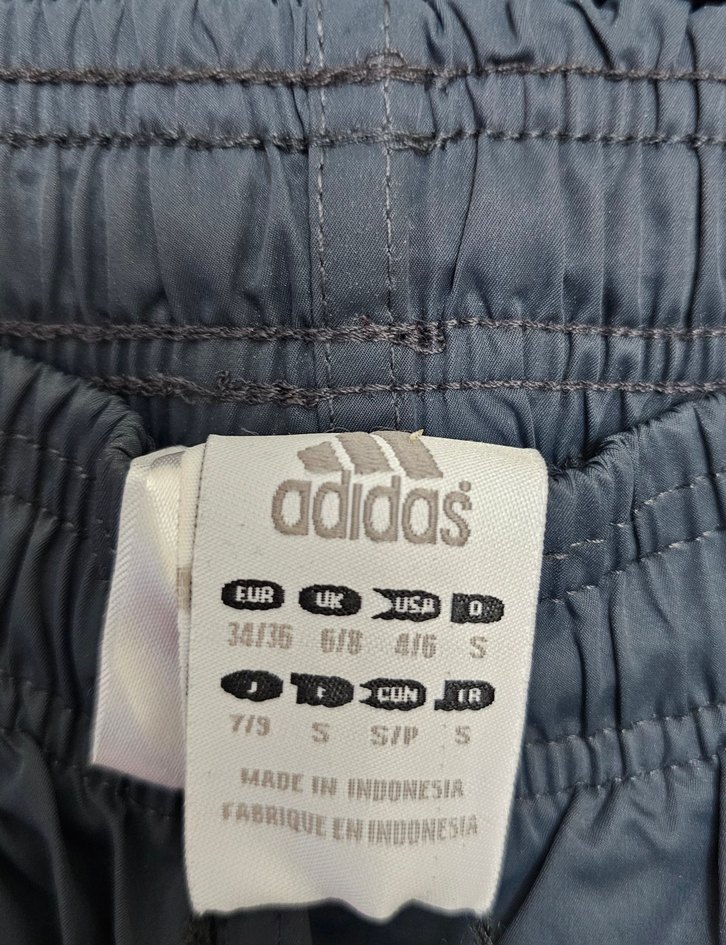 Koyu Kırmızı Şeritli / Antrasit Renk / Erkek Eşofman Altı Adidas - Görsel 2