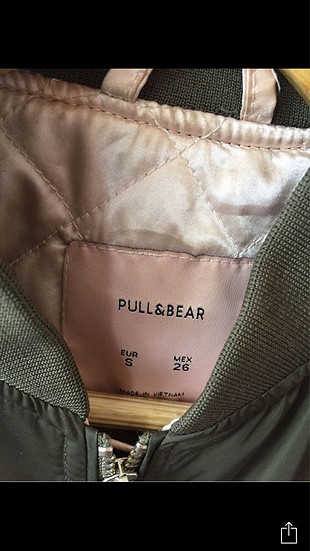 Pull and Bear Pull Bear bomber ceket