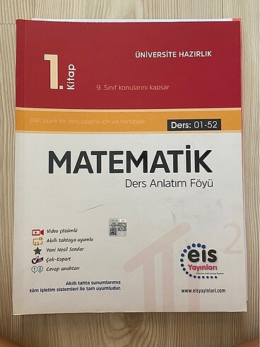 Matematik Eis 9.Sınıf Daf (Ders Anlatım Föyleri)