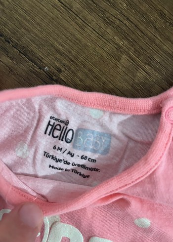 HelloBaby Pembe Bebek Bodrum Rahat Ve Sik