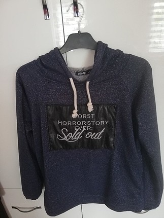 l Beden lacivert Renk sweatshirt