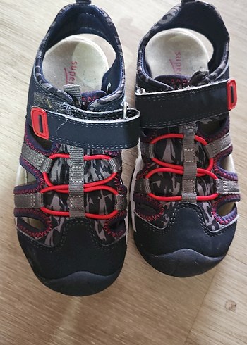 Tokalı Çok Renkli Erkek Çocuk Spor Terlik