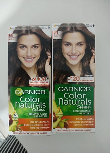 Garnier doğal koyu kumral saç boyasi