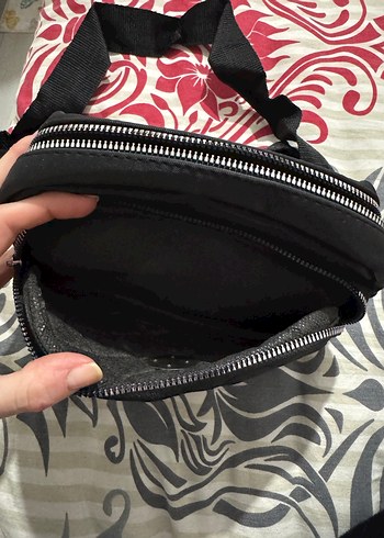 Kadın Siyah Kapitone Bel Çantası - Görsel 2