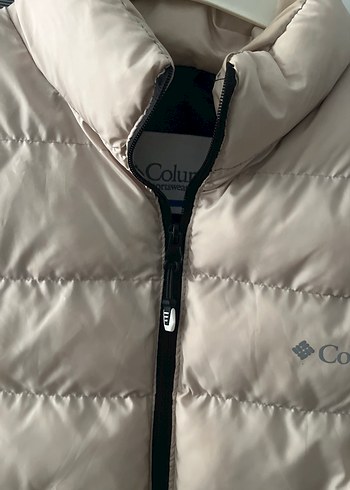 Bej Kadın Fermuarlı Streetwear Yelek - Görsel 2