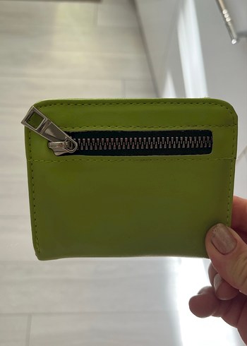 Yeşil Deri Kadın Cüzdanı - Görsel 5