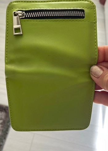 Yeşil Deri Kadın Cüzdanı - Görsel 3