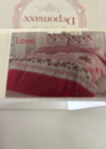 Pembe Baskılı Nevresim Takımı - Görsel 2