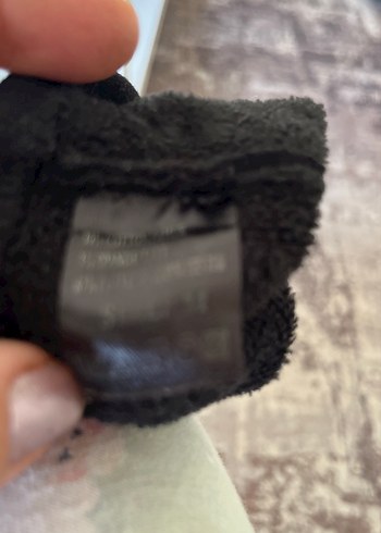 Düğmeli Siyah Kadın Eldiveni - Görsel 4