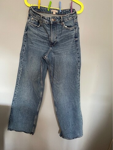 H&M yuksek belli geniş pantolon