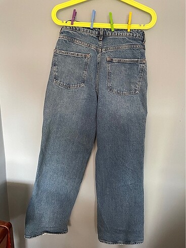 H&M H&M yuksek belli geniş pantolon