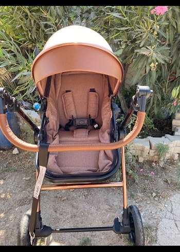 Kahverengi Bebek Arabası - Görsel 3