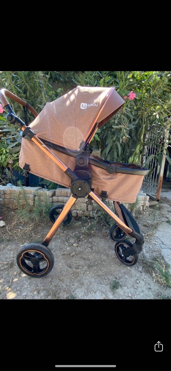 Kahverengi Bebek Arabası - Görsel 2