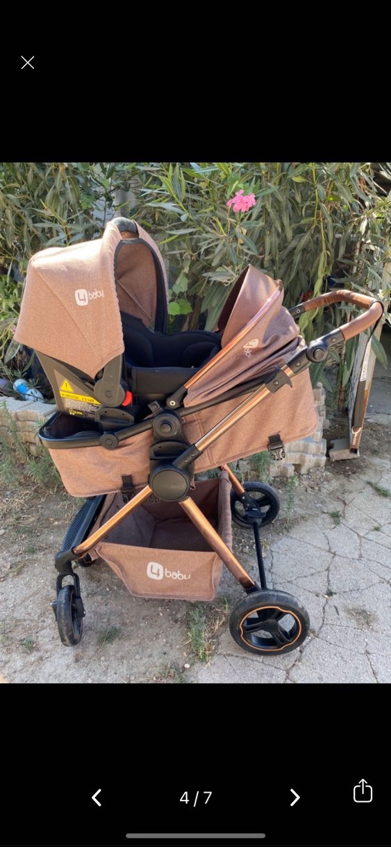 Kahverengi Bebek Arabası - Görsel 5