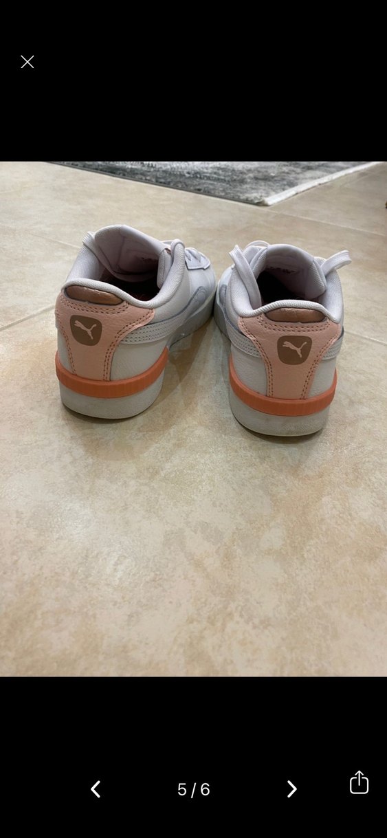 Beyaz Puma Platform Spor Ayakkabı - Görsel 3