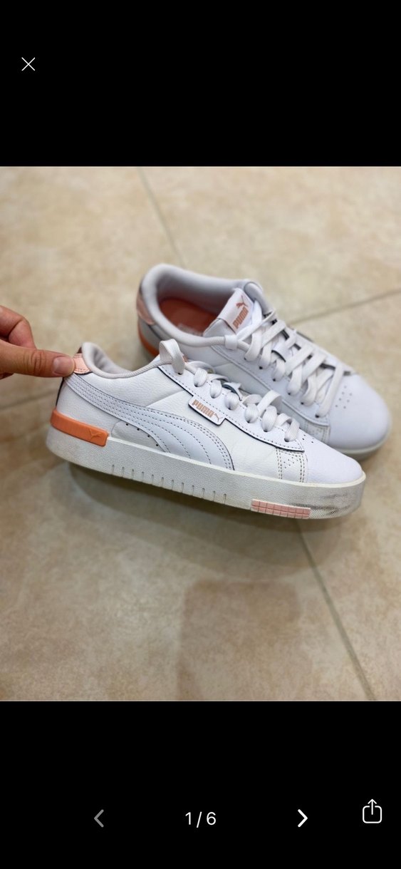 Beyaz Puma Platform Spor Ayakkabı - Görsel 2