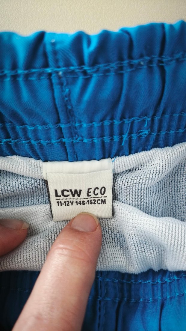 Erkek Çocuk Mavi Desenli Şort Mayo - Görsel 2