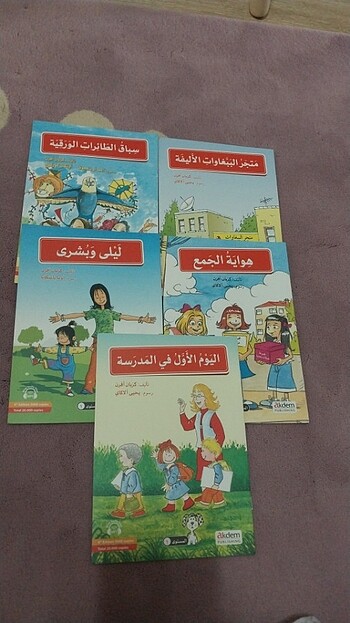 Arapça hikaye seti 5 kitap Akdem yayınları 