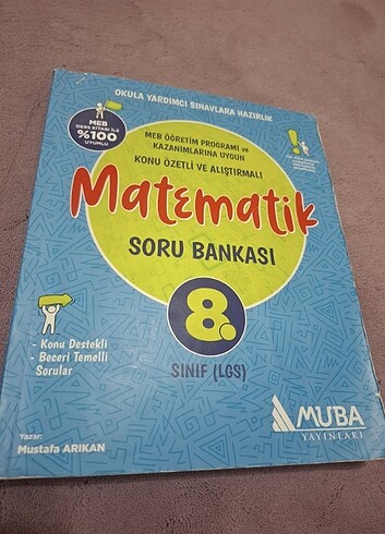 Matematik MUBA 8.Sınıf soru bankası 