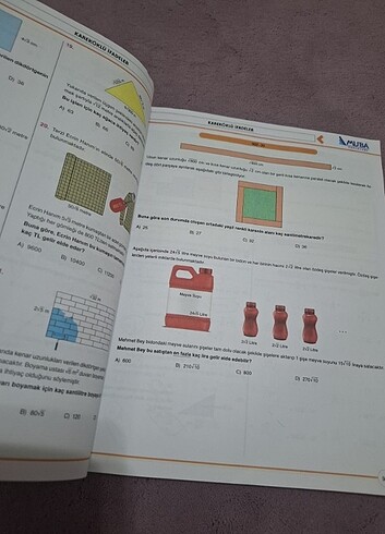 Matematik MUBA 8.Sınıf soru bankası