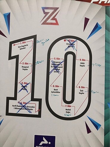  10 günde temel atma matematik kitap