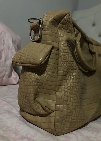 Koton deri büyük çanta - Görsel 5