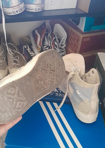 Converse  Beyaz Spor Ayakkabı - Görsel 6