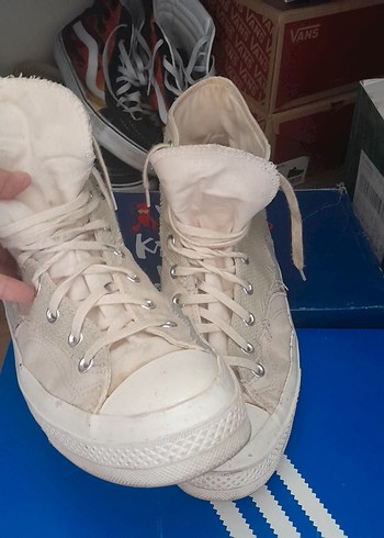 Converse  Beyaz Spor Ayakkabı - Görsel 7