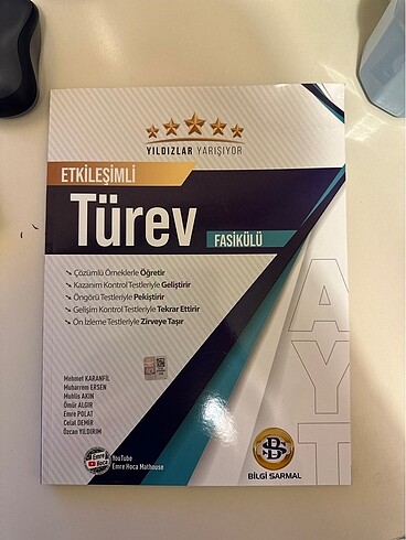 bilgisarmal türev fasikülü