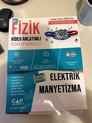 çap yayınları fizik elektrik manyetizma fasikülü