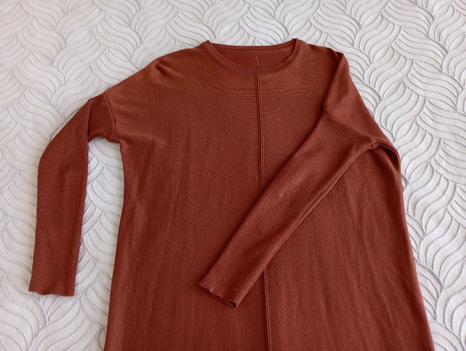 Düşük Kol Triko Tunik - Görsel 2