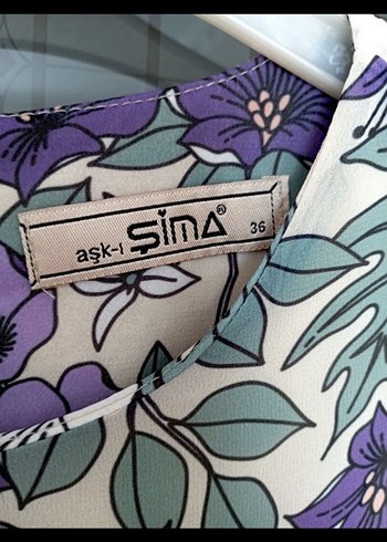 Tam boy astarlı şifon elbise - Görsel 6