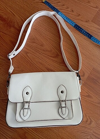 Cambridge Satchel Kırık beyaz askılı çanta