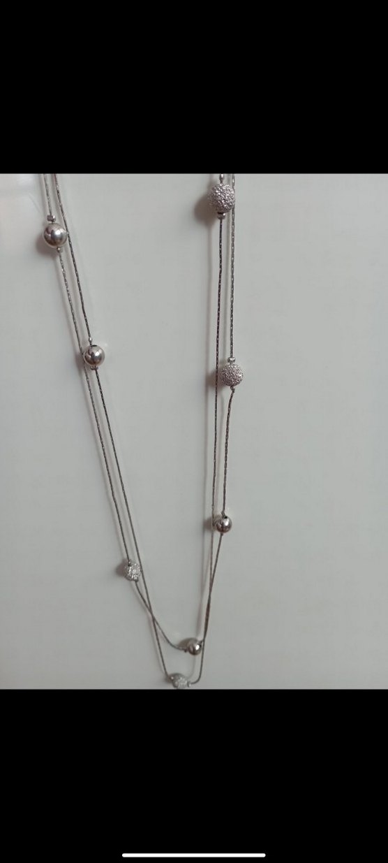 Top'lu çelik kolye - Görsel 3