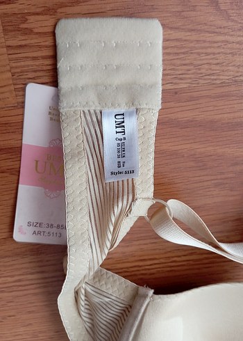 Push-Up Bej Bohem Midi Sütyen - Görsel 7